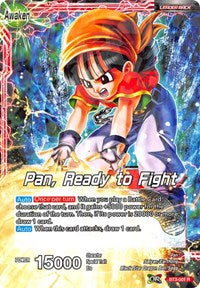 Pan // Pan, Ready to Fight (2018 Big Card Pack) (BT3-001) [Promotion Cards] | Rock City Comics