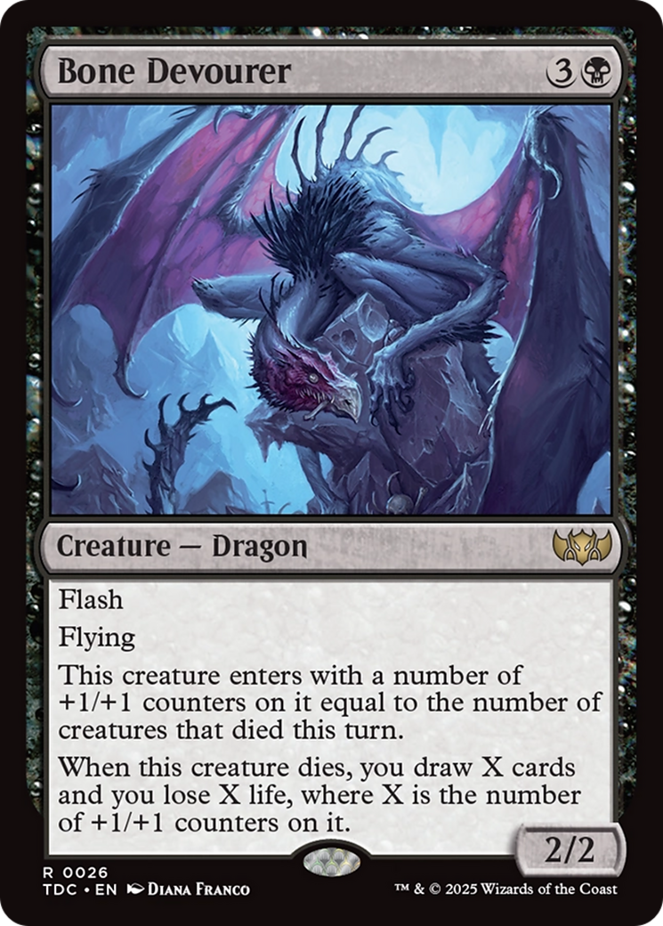 Bone Devourer [Tarkir: Dragonstorm Commander] | Rock City Comics