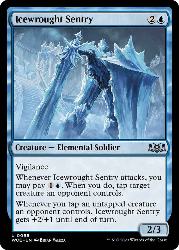 Icewrought Sentry [Wilds of Eldraine] | Rock City Comics