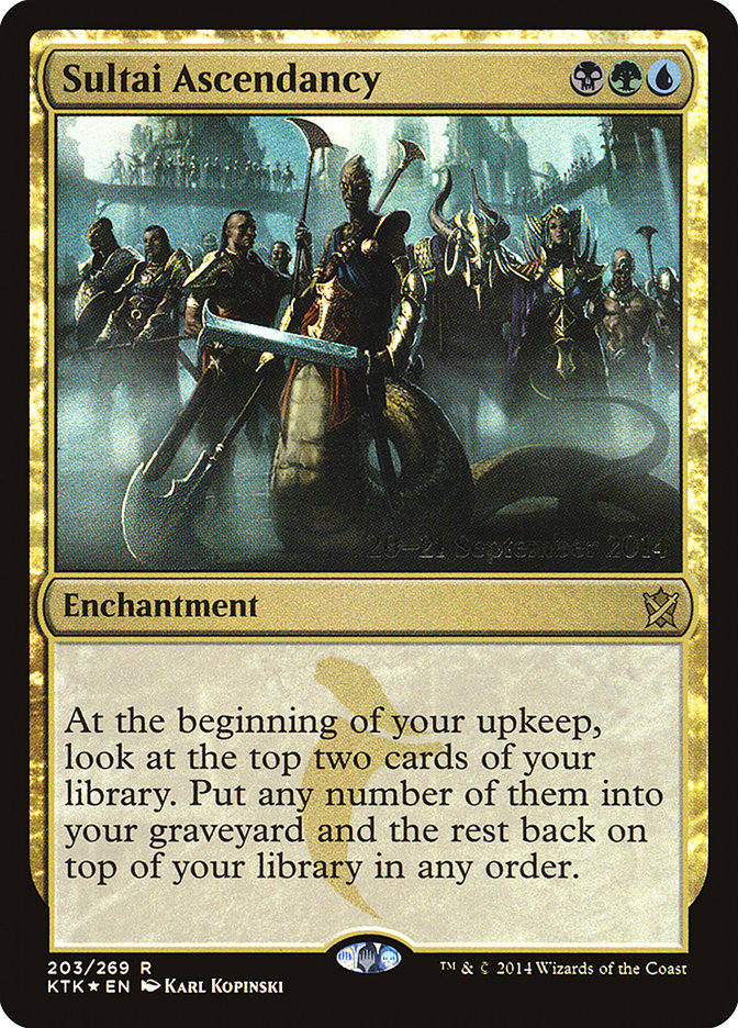 Sultai Ascendancy [Khans of Tarkir Prerelease Promos] | Rock City Comics