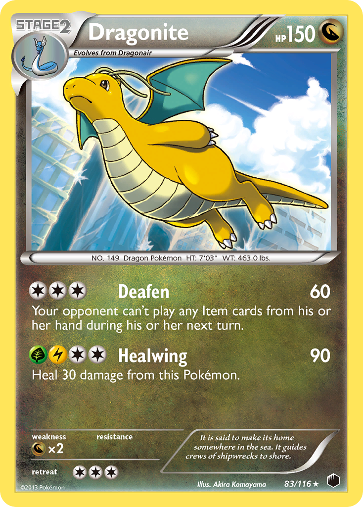 Dragonite (83/116) [Black & White: Plasma Freeze] | Rock City Comics
