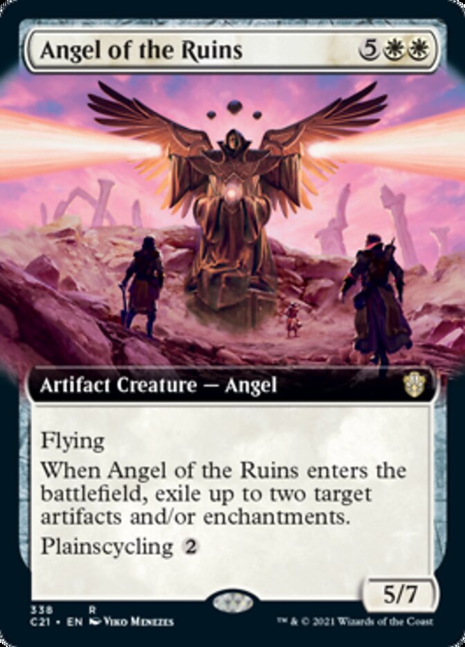 Angel of the Ruins (Extended Art) [Commander 2021] | Rock City Comics