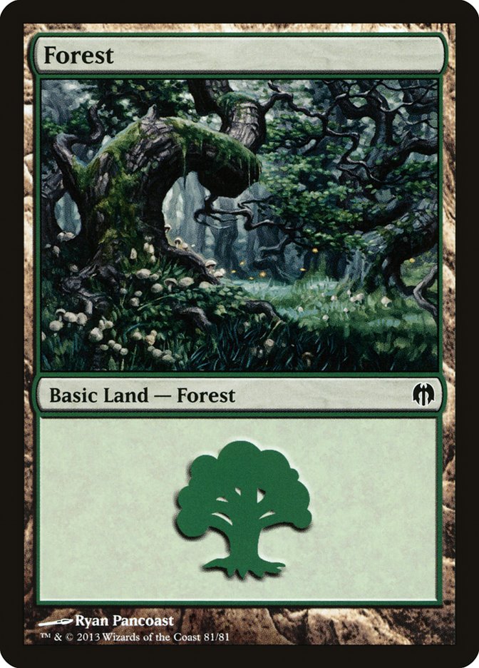 Forest (81) [Duel Decks: Heroes vs. Monsters] | Rock City Comics