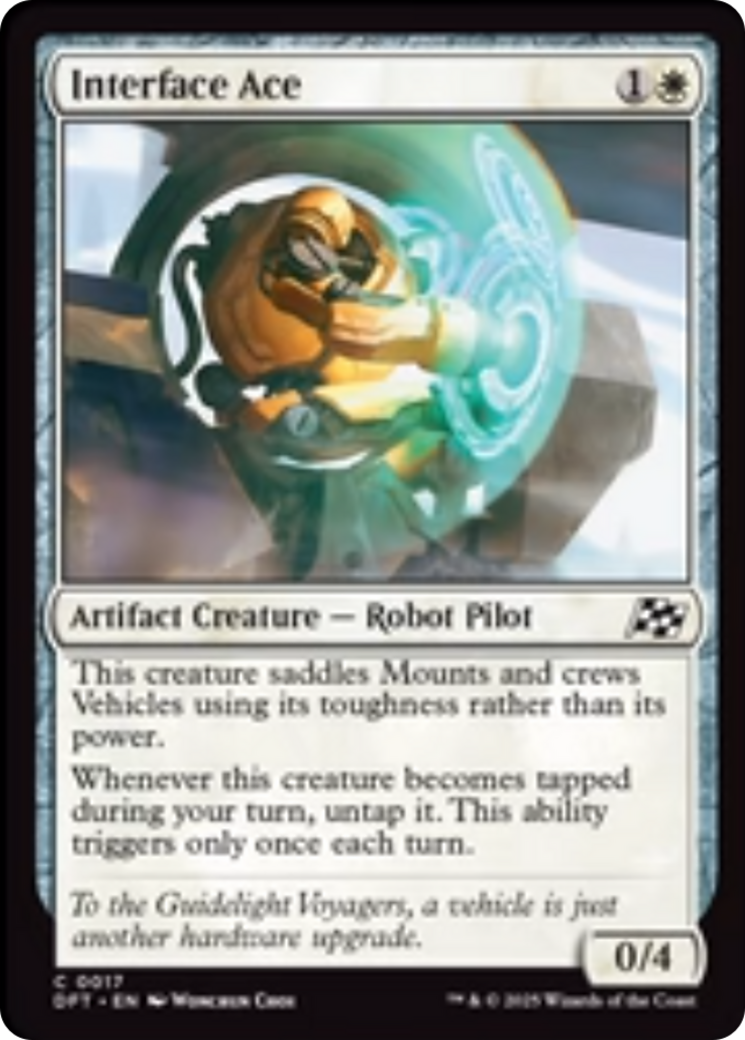 Interface Ace [Aetherdrift] | Rock City Comics