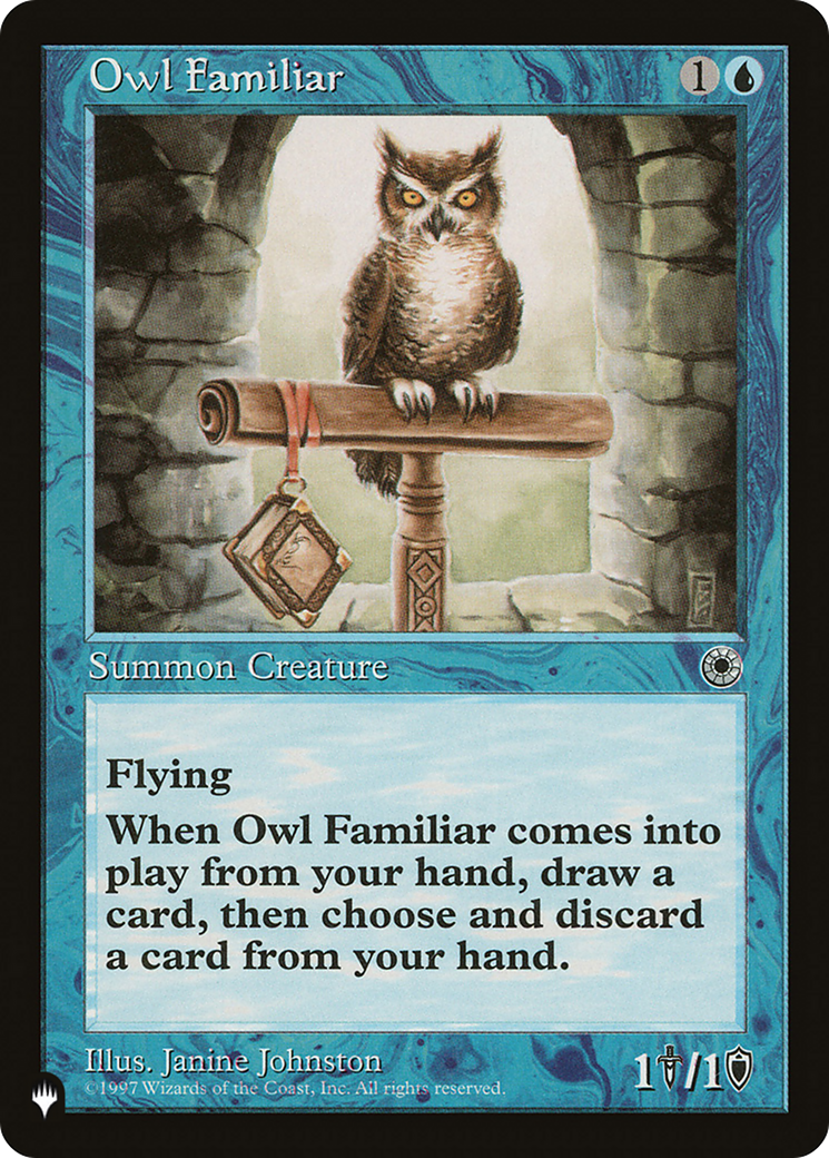 Owl Familiar [The List Reprints] | Rock City Comics