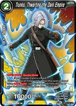 Trunks, Thwarting the Dark Empire (Uncommon) (BT13-131) [Supreme Rivalry] | Rock City Comics