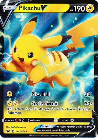 Pikachu V (SWSH063) [Sword & Shield: Black Star Promos] | Rock City Comics