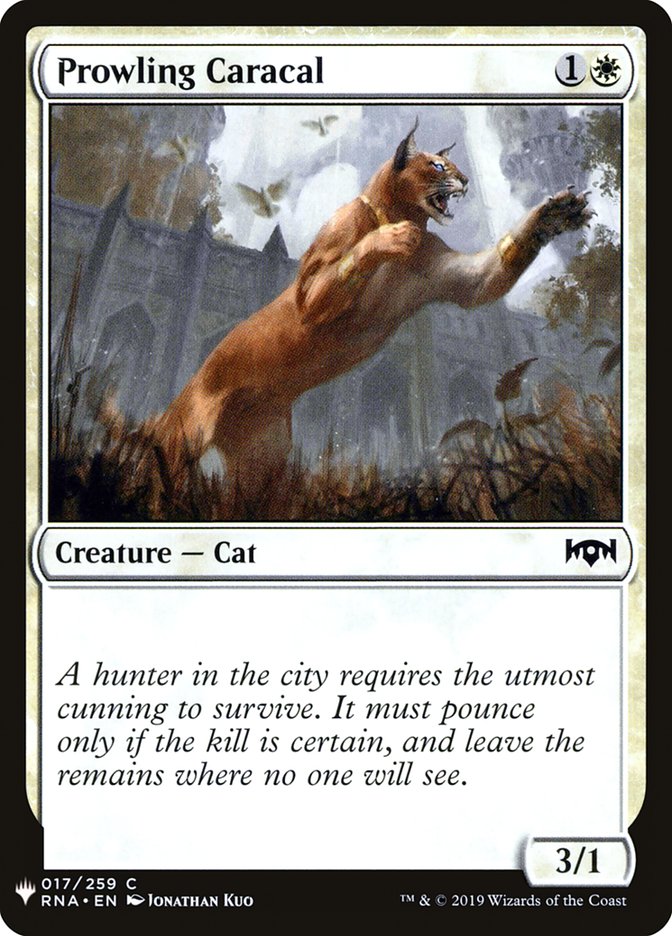 Prowling Caracal [Mystery Booster] | Rock City Comics