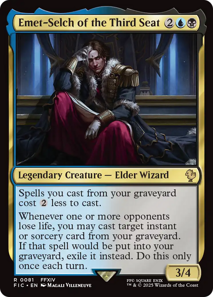 Emet-Selch of the Third Seat [FINAL FANTASY Commander] | Rock City Comics