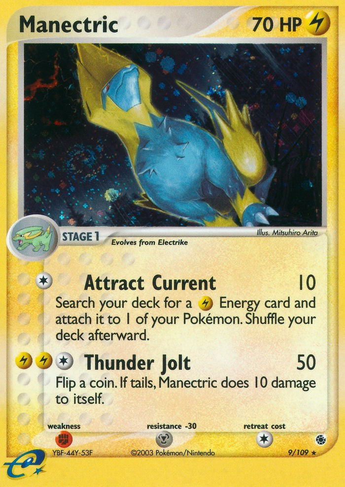 Manectric (9/109) [EX: Ruby & Sapphire] | Rock City Comics