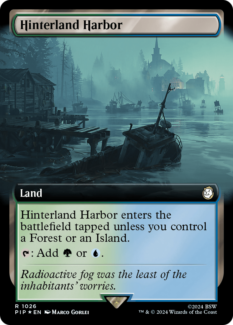 Hinterland Harbor (Extended Art) (Surge Foil) [Fallout] | Rock City Comics