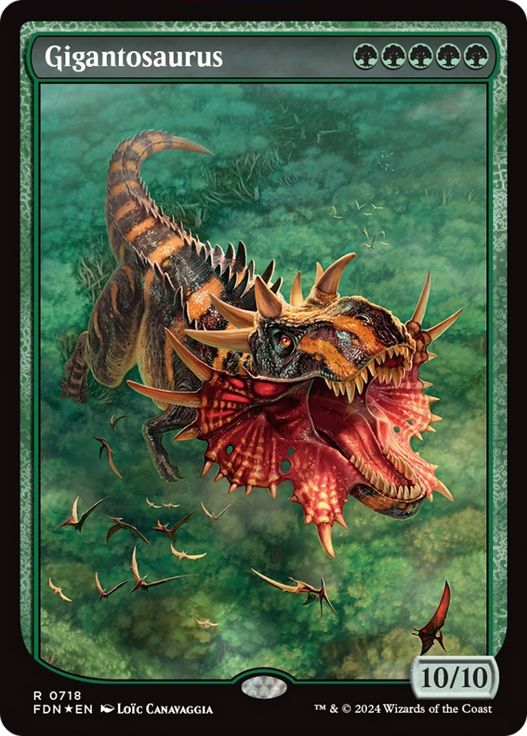 Gigantosaurus (Full Art) [Foundations] | Rock City Comics