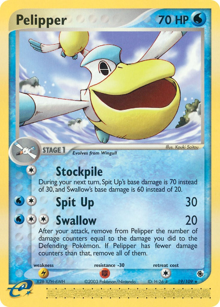 Pelipper (19/109) [EX: Ruby & Sapphire] | Rock City Comics
