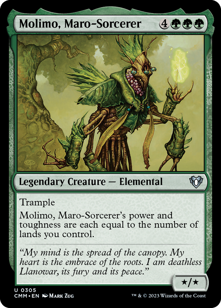 Molimo, Maro-Sorcerer [Commander Masters] | Rock City Comics