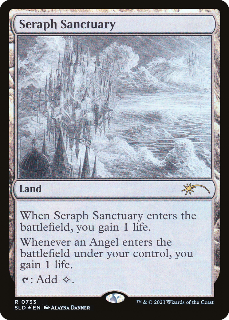 Seraph Sanctuary (Sketch) [Secret Lair Drop Promos] | Rock City Comics