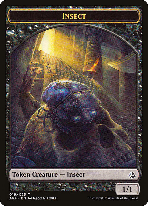 Labyrinth Guardian // Insect Double-Sided Token [Amonkhet Tokens] | Rock City Comics