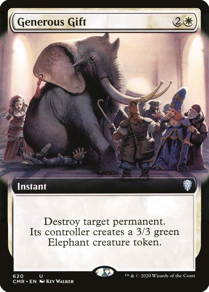 Generous Gift (Extended Art) [Commander Legends] | Rock City Comics