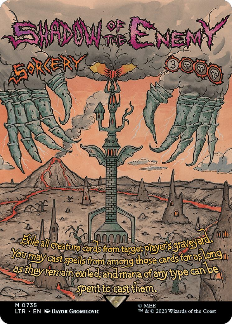 Shadow of the Enemy (Borderless Poster) [The Lord of the Rings: Tales of Middle-Earth] | Rock City Comics