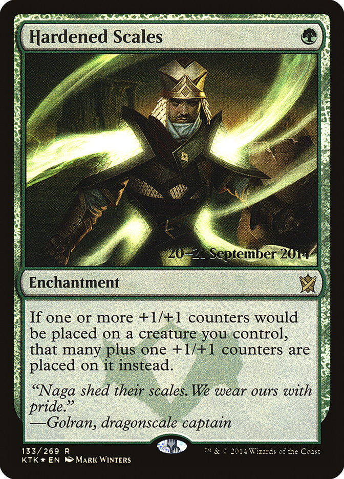 Hardened Scales [Khans of Tarkir Prerelease Promos] | Rock City Comics