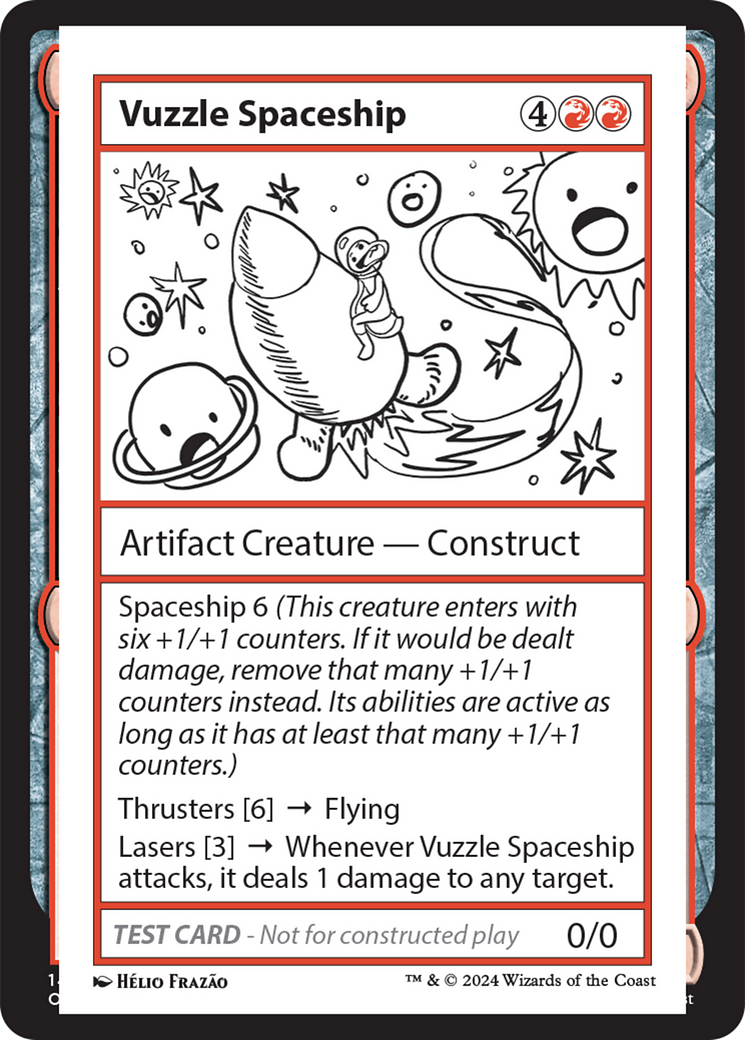 Vuzzle Spaceship [Mystery Booster 2 Playtest Cards] | Rock City Comics