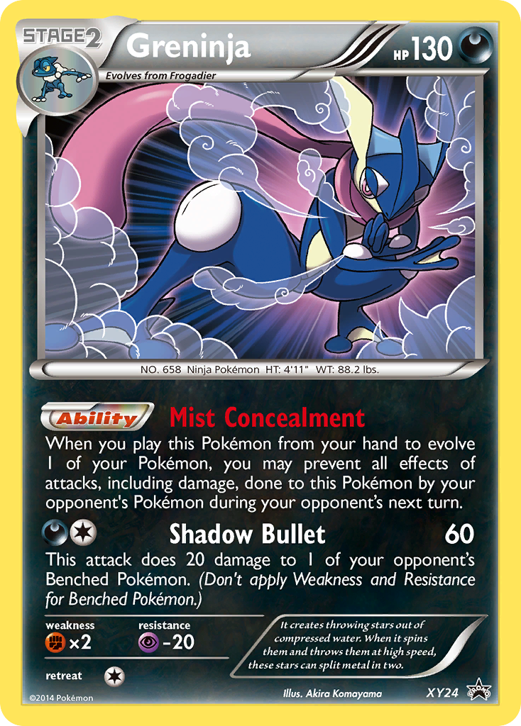 Greninja (XY24) [XY: Black Star Promos] | Rock City Comics