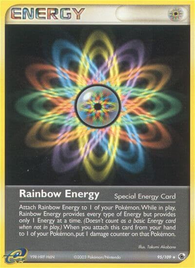 Rainbow Energy (95/109) [EX: Ruby & Sapphire] | Rock City Comics