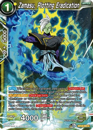 Zamasu, Plotting Eradication (BT16-090) [Realm of the Gods] | Rock City Comics