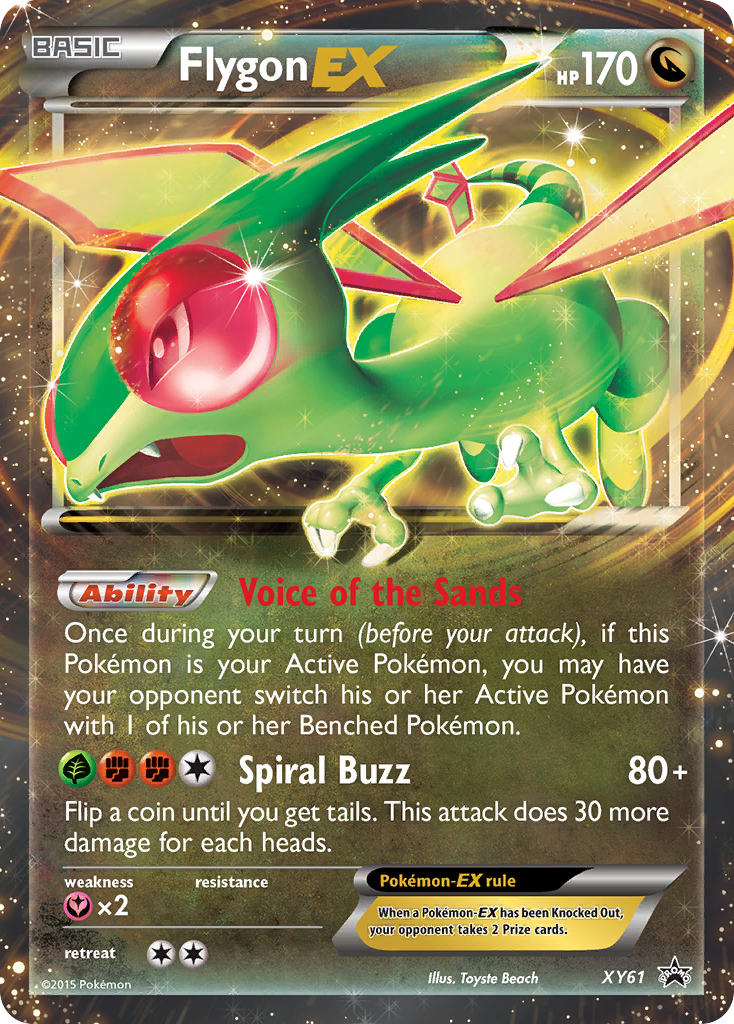 Flygon EX (XY61) [XY: Black Star Promos] | Rock City Comics