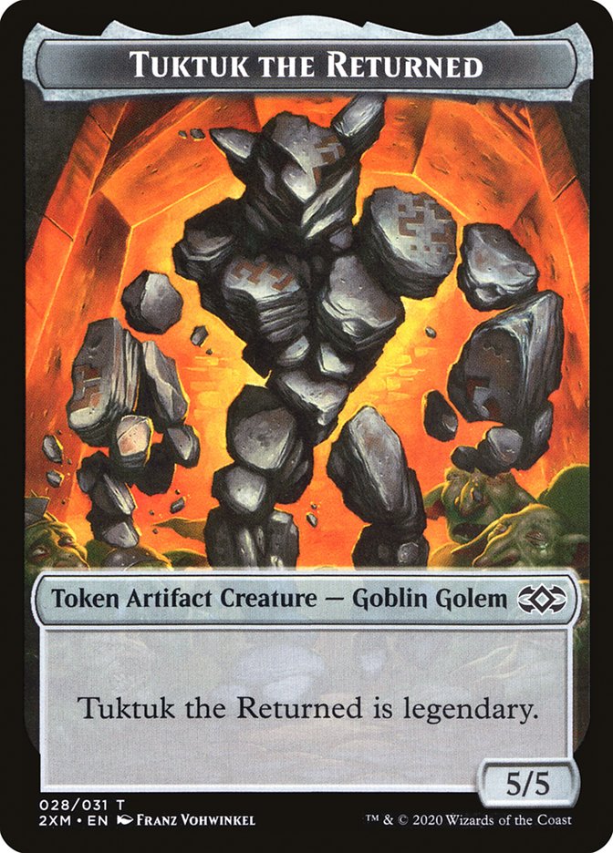 Tuktuk the Returned Token [Double Masters Tokens] | Rock City Comics