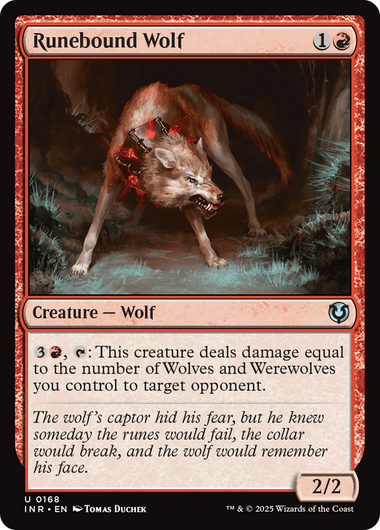 Runebound Wolf [Innistrad Remastered] | Rock City Comics