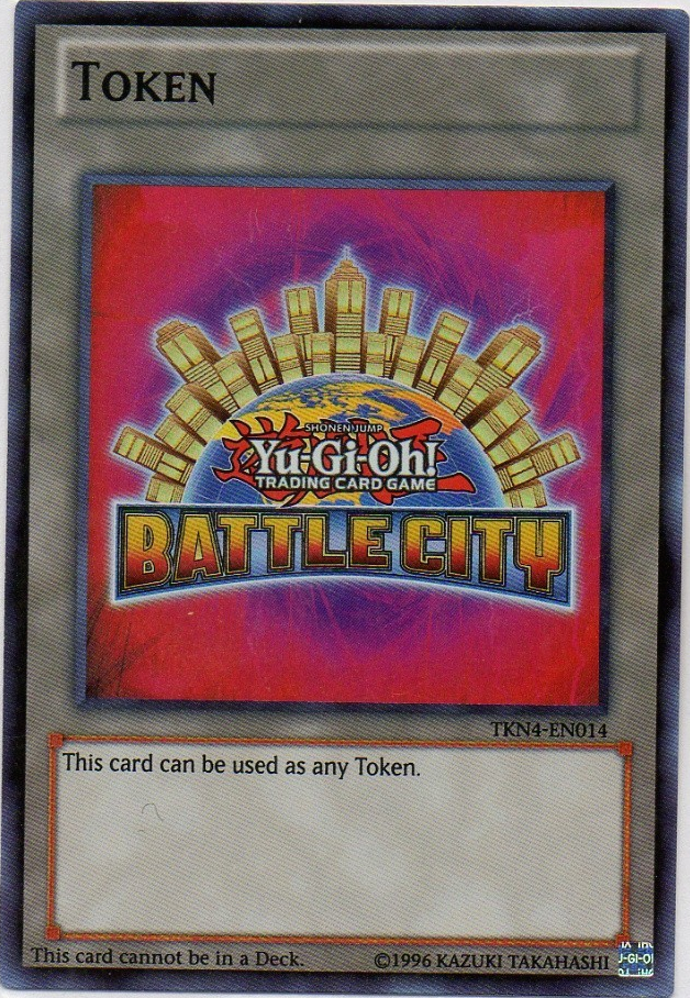 Yu-Gi-Oh! Battle City Token [TKN4-EN014] Super Rare | Rock City Comics