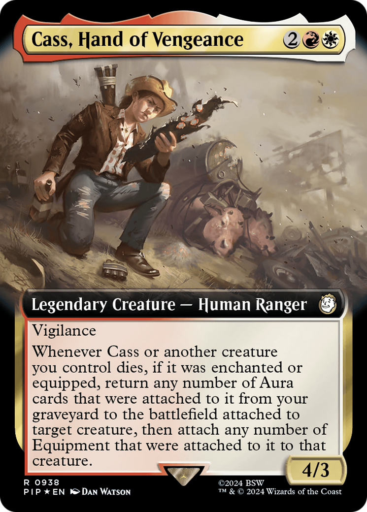 Cass, Hand of Vengeance (Extended Art) (Surge Foil) [Fallout] | Rock City Comics