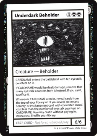 Underdark Beholder (2021 Edition) [Mystery Booster Playtest Cards] | Rock City Comics