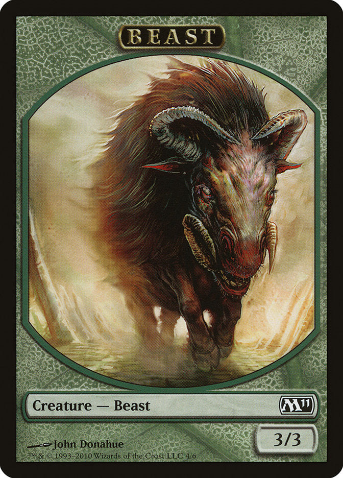Beast Token [Magic 2011 Tokens] | Rock City Comics