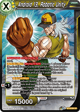 Android 13, Robotic Unity (Uncommon) (BT13-094) [Supreme Rivalry] | Rock City Comics