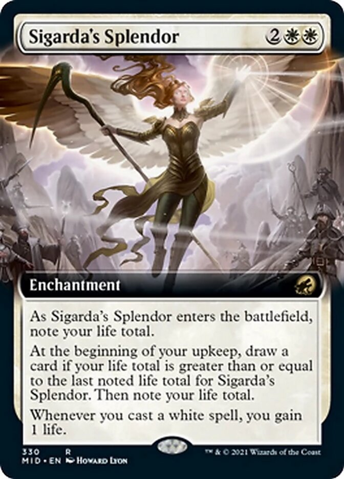 Sigarda's Splendor (Extended Art) [Innistrad: Midnight Hunt] | Rock City Comics