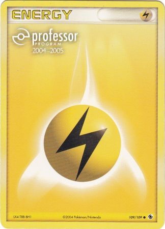 Lightning Energy (109/109) (2004 2005) [Professor Program Promos] | Rock City Comics