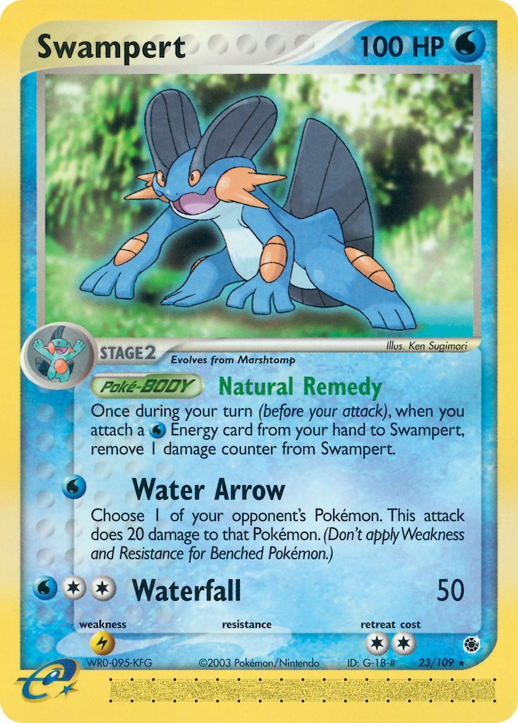 Swampert (23/109) [EX: Ruby & Sapphire] | Rock City Comics