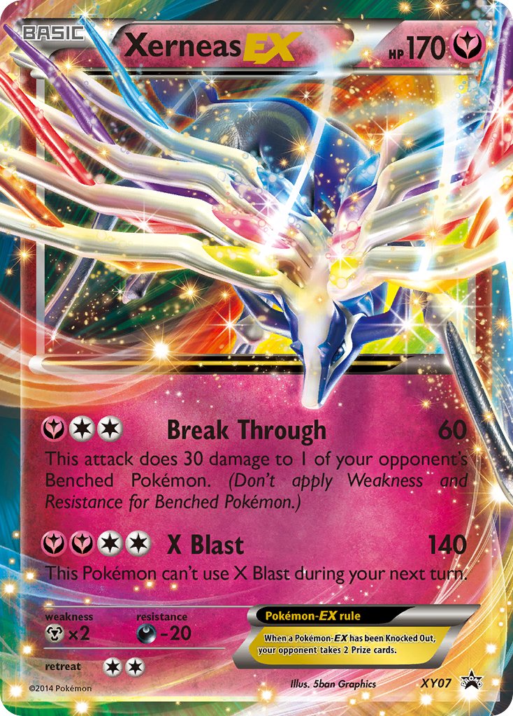 Xerneas EX (XY07) [XY: Black Star Promos] | Rock City Comics