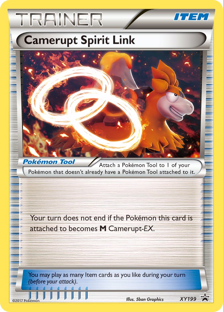 Camerupt Spirit Link (XY199) [XY: Black Star Promos] | Rock City Comics