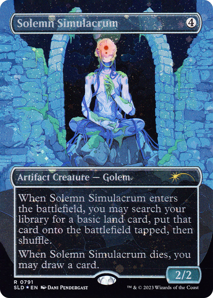 Solemn Simulacrum (1725) (Rainbow Foil) [Secret Lair Drop Series] | Rock City Comics