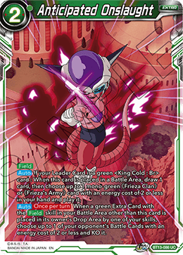 Anticipated Onslaught (Uncommon) (BT13-086) [Supreme Rivalry] | Rock City Comics