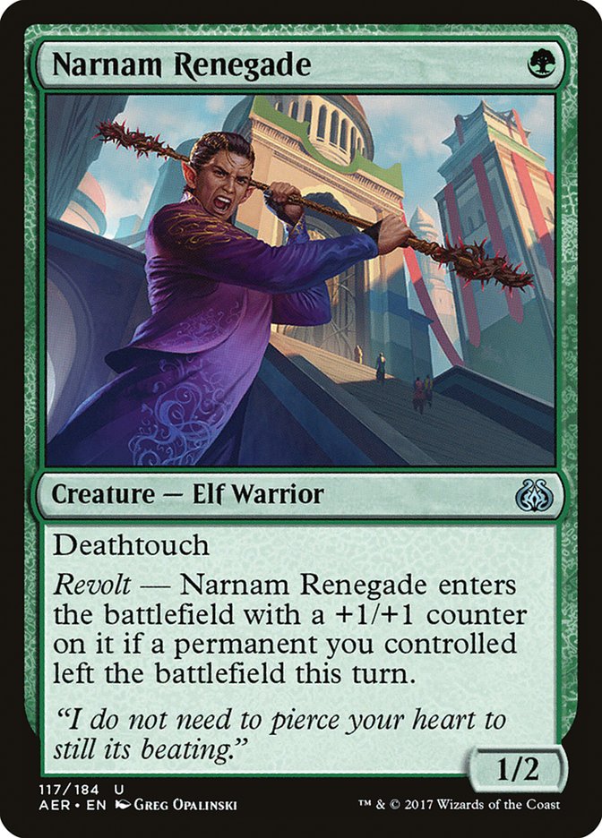 Narnam Renegade [Aether Revolt] | Rock City Comics