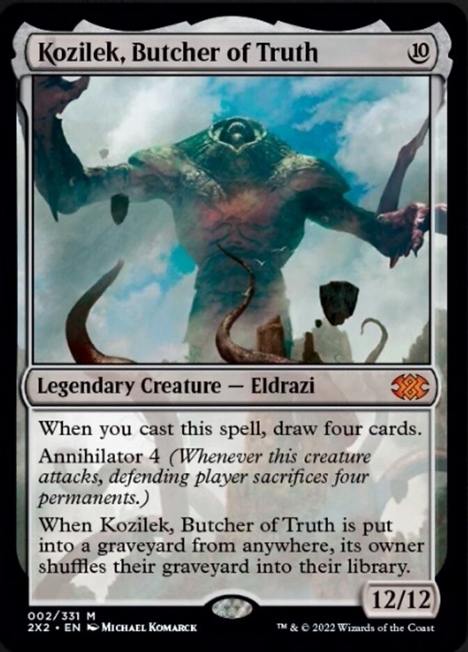 Kozilek, Butcher of Truth [Double Masters 2022] | Rock City Comics