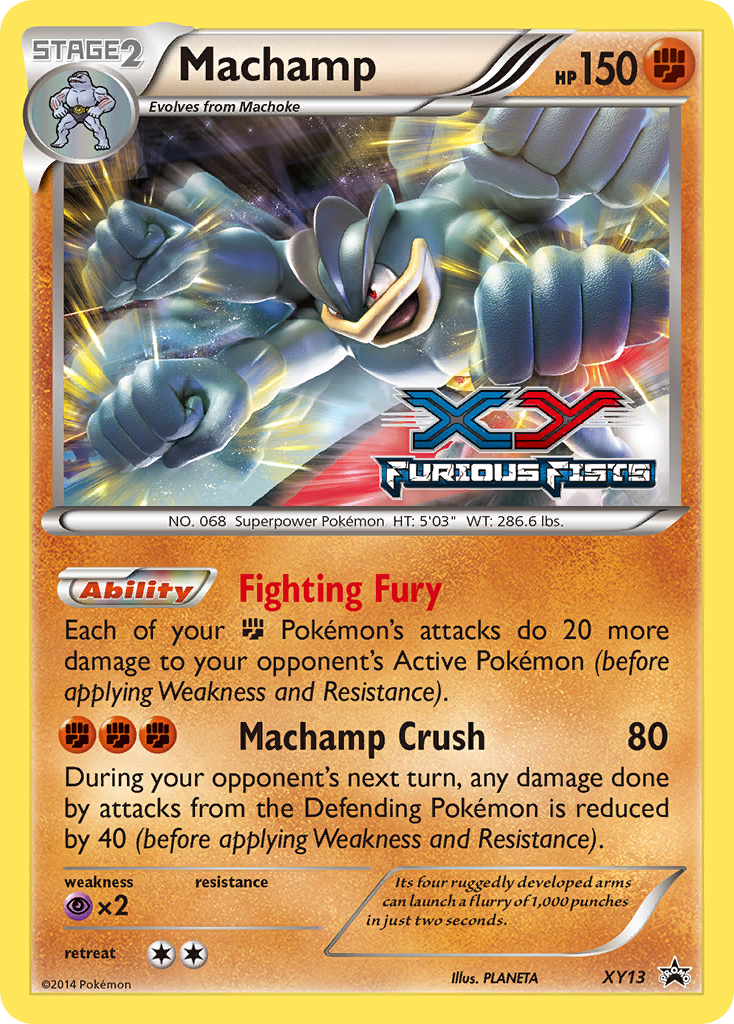 Machamp (XY13) [XY: Black Star Promos] | Rock City Comics