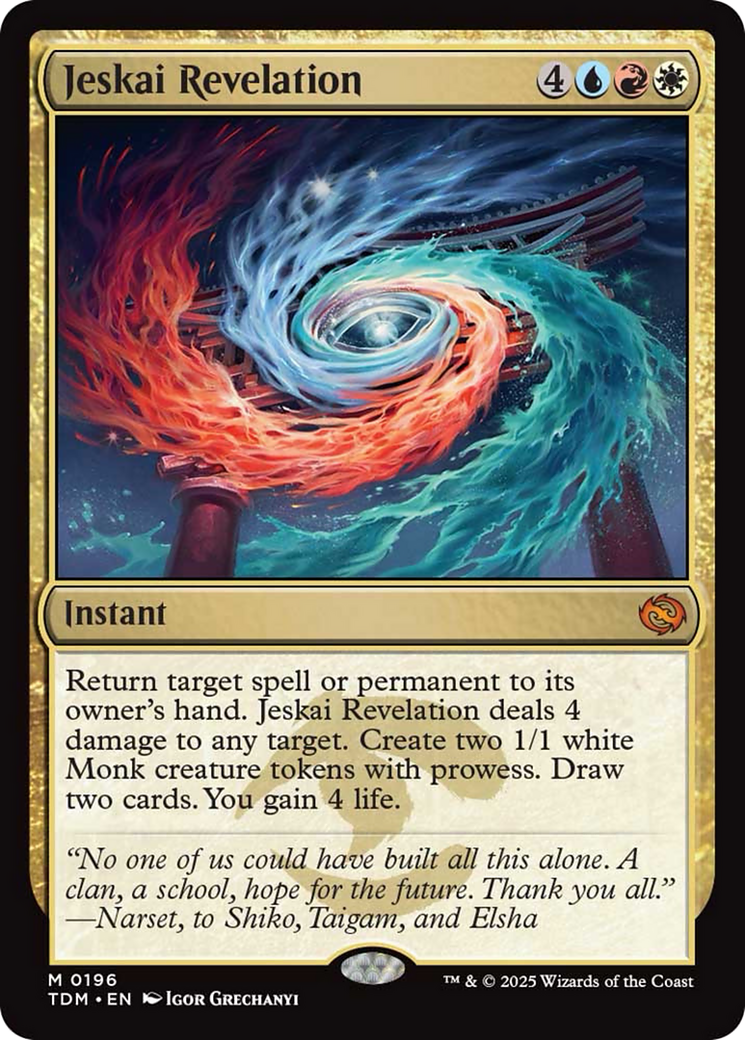 Jeskai Revelation [Tarkir: Dragonstorm] | Rock City Comics