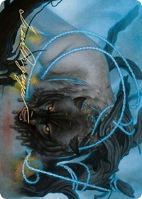Bind the Monster Art Card (Gold-Stamped Signature) [Kaldheim Art Series] | Rock City Comics