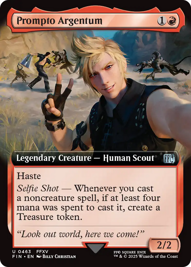 Prompto Argentum (Extended Art) [FINAL FANTASY] | Rock City Comics