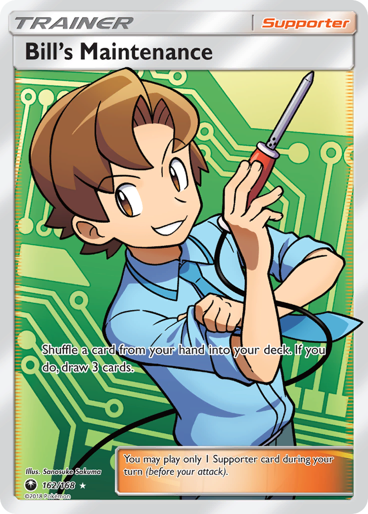 Bill's Maintenance (162/168) [Sun & Moon: Celestial Storm] | Rock City Comics