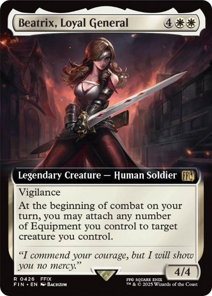 Beatrix, Loyal General (Extended Art) [FINAL FANTASY] | Rock City Comics